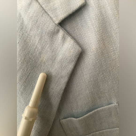 Linen Light Blue Sport Blazer, 4T, Van Heusen, Style with jeans and T-Shirt - Picture 4 of 5